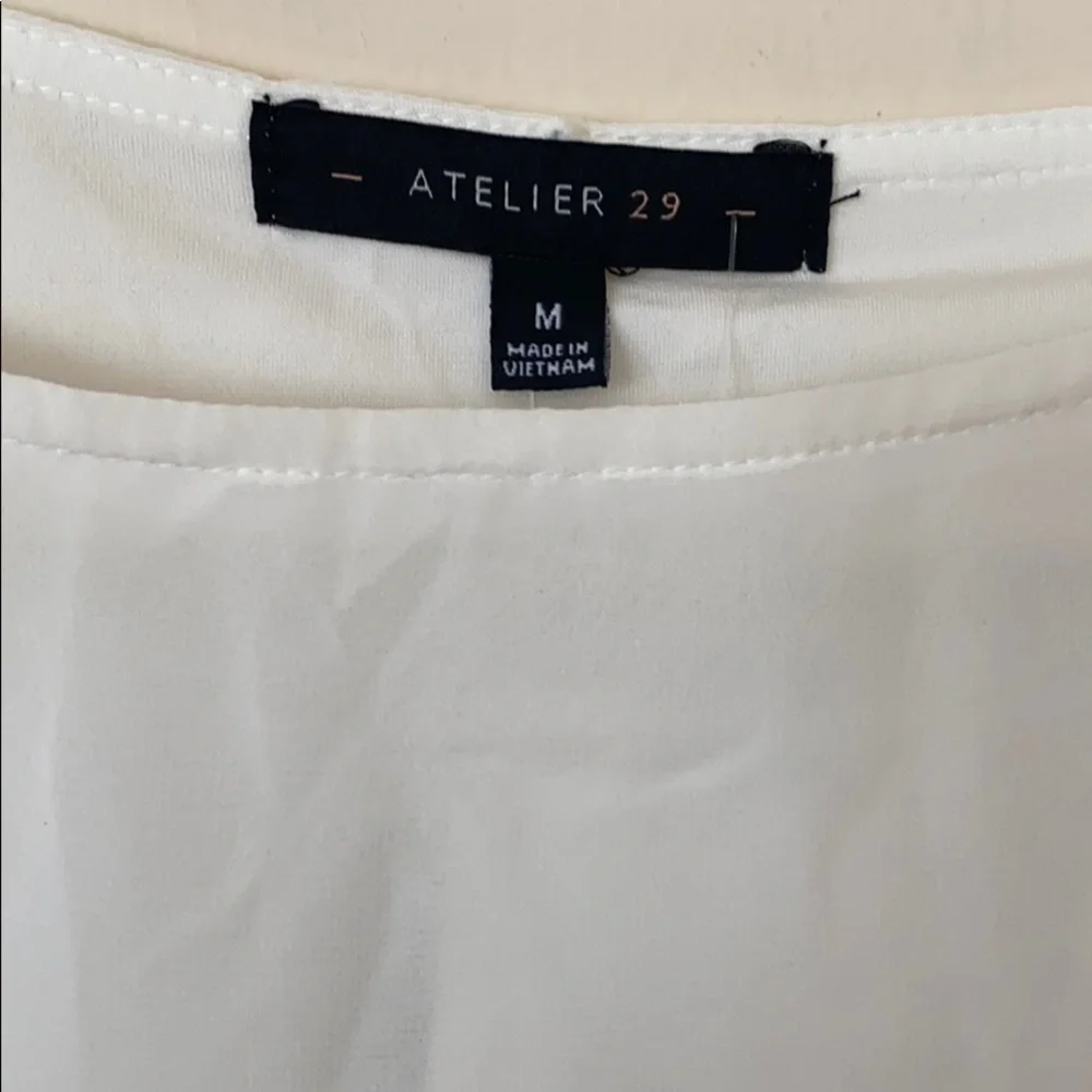 Atelier 29 white blouse - Picture 2 of 7